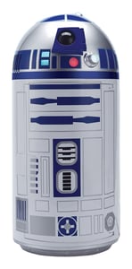 Ukonic Star Wars R2D2 Mini Fridge, Freestanding, 4.5 L, Blue, Silver