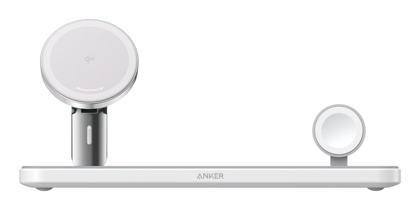 Anker MagGo Uniwersalne Biały USB Bezprzewodowe ładowanie Szybkie ładowanie Wewnętrzna