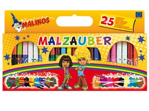 Malinos 300029 marker Wielobarwny 25 szt.