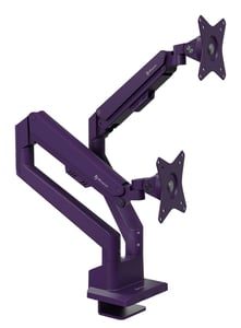 Arozzi AZ-ALZARE-NEO-DUO-PP Monitorhalterung / Ständer 81,3 cm (32") Schreibtisch Violett