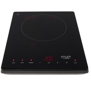 Adler AD 6513 spishäll Svart Bordsskiva 29 cm Induktionshäll med 1 kokzon