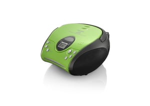 Lenco SCD-24 Digital FM Svart, Grön MP3-spelare