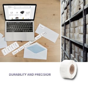 Qoltec 50234 etykiet do nadruku Biały Samoprzylepne etykiety do drukowania