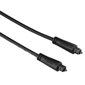 Hama 122251 InfiniBand / Fiber Optic Cable, 1.5 m, Toslink ODT, Black