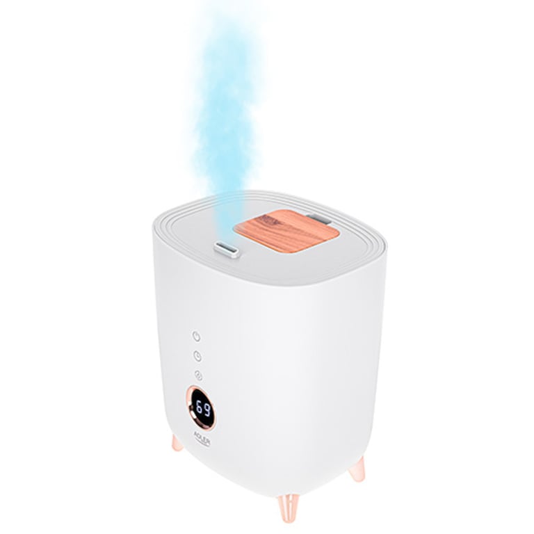 Adler AD 7972 nawilżacz powietrza Ultradźwiękowy 4 l Biały 23 W