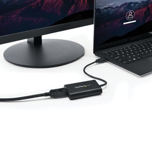 StarTech USB32DPES2 zewnętrzna karta graficzna usb 3840 x 2160 px Czarny