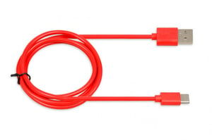 iBox IKUMTCR USB-kabel USB 2.0 1 m USB A USB C Röd