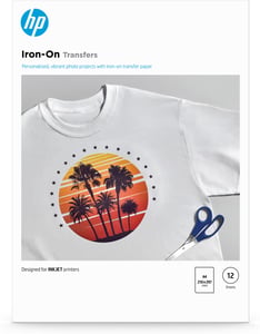 HP Iron-On Transfers – 12 sheets/A4/210 x 297 mm