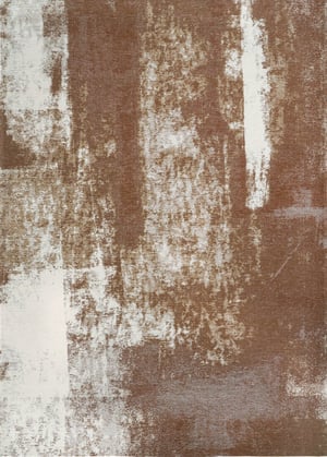 Carpet Decor Magic Home Zimmerteppich, rechteckig, Baumwolle, Polyester, braun, weiß