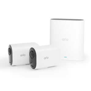 Arlo Ultra 2 XL IP-Sicherheitskamera (Röhrenform) für den Innen- und Außenbereich, 3840 x 2160 px, Wandmontage
