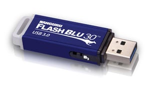 iStorage Kanguru ALK-FB30-16G pamięć USB 16 GB USB Typu-A 3.2 Gen 1 (3.1 Gen 1) Niebieski