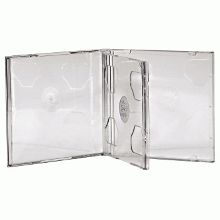 Hama CD Double Jewel Case, Pack 5 2 dysków Przezroczysty