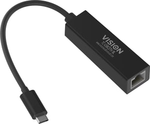 Vision TC-USBCETH/BL Ethernet-nätverkskort