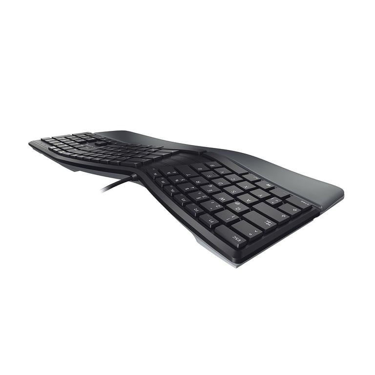CHERRY KC 4500 ERGO klawiatura Uniwersalne USB QWERTY US English Czarny