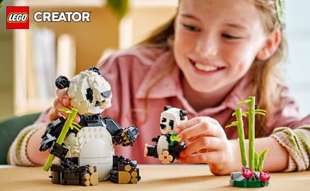 LEGO Creator Dzikie zwierzęta: rodzina pand