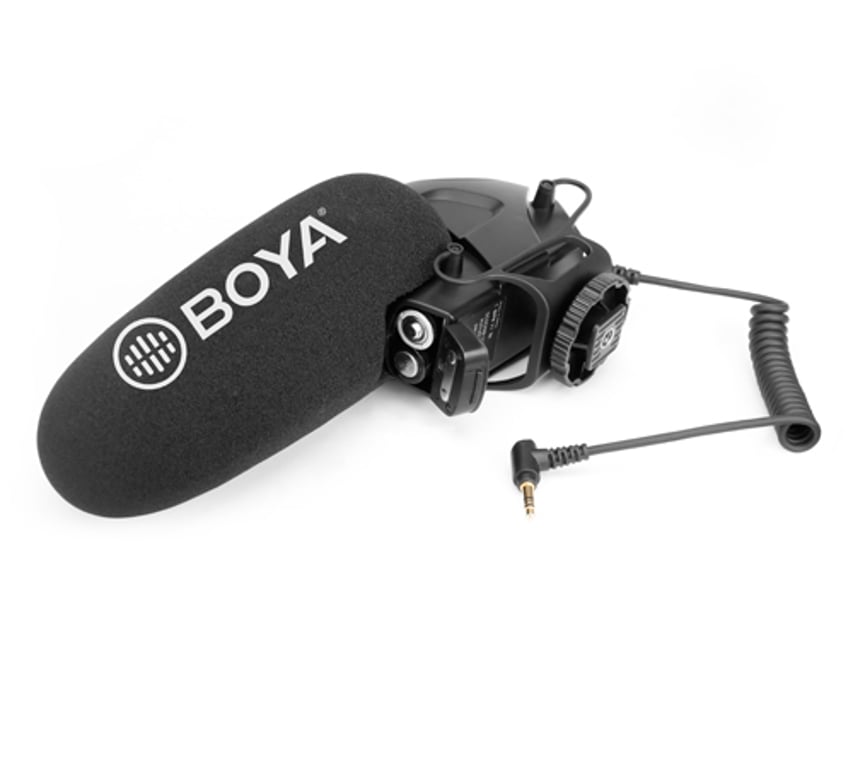 BOYA BY-BM3030 mikrofon Czarny Mikrofon do aparatu cyfrowego