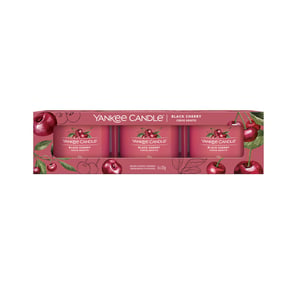Yankee Candle Black Cherry 3-Pack Filled Votive