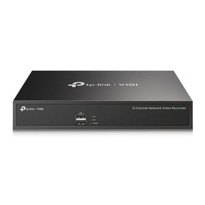 TP-Link VIGI NVR1008H 1U Network Video Recorder (NVR), Black