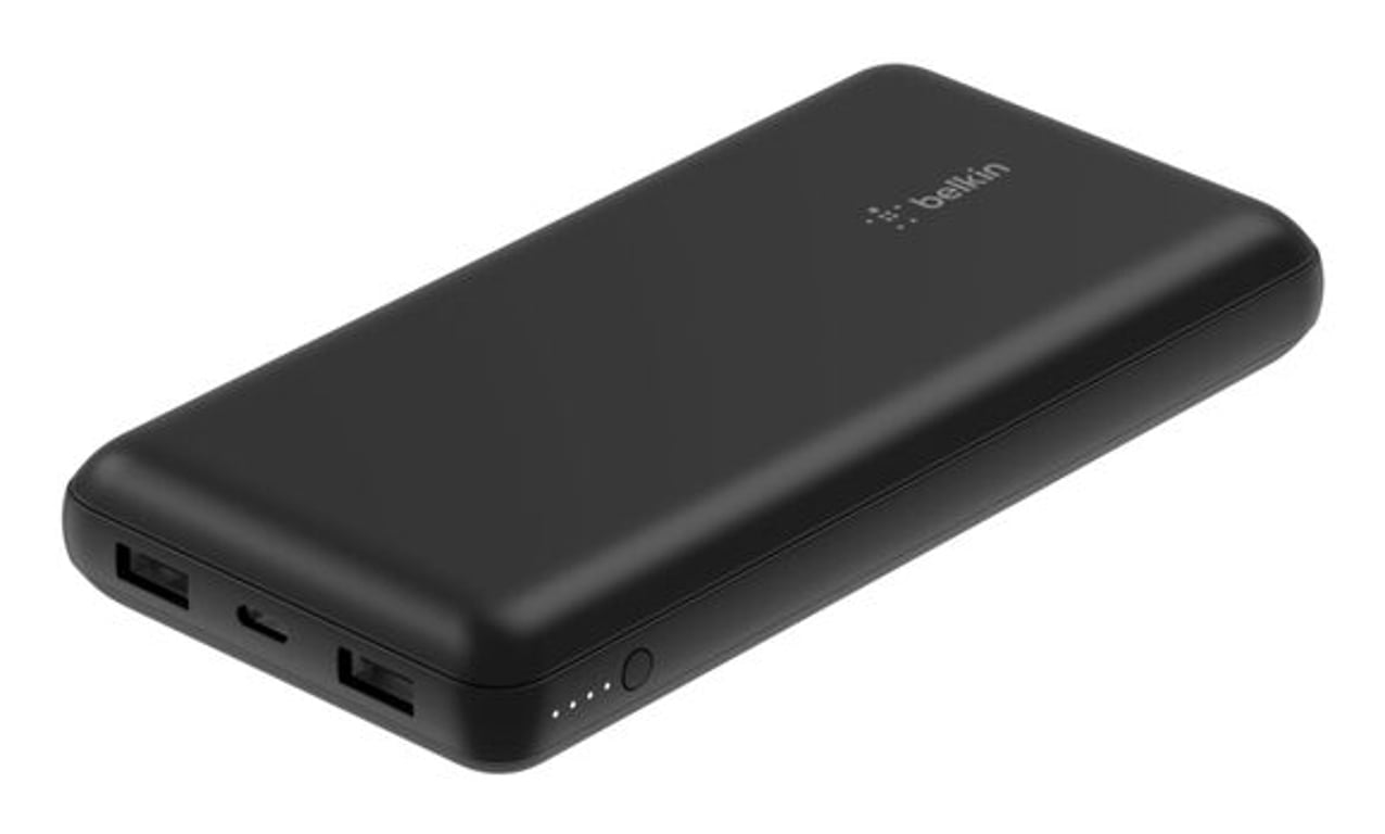 фото Зовнішній акумулятор (павербанк) Belkin BoostCharge 20000mAh Black (BU042KQBK)