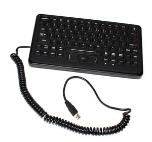 Datalogic 95ACC1330 USB QWERTY Keyboard, Black