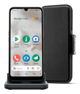 Doro 8100 PLUS 15,5 cm (6,1") Eine SIM-Karte Android 11 Go Edition 4G USB Typ C 2 GB 32 GB 3000 mAh Graphit