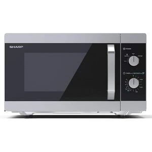 Sharp YC-MS31E-S kuchenka mikrofalowa Stal nierdzewna Mikrofalówka Solo Blat 23 l 900 W