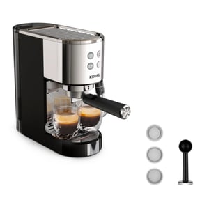 Krups Virtuoso XP444C10 ekspres do kawy Półautomatyczny Ekspres do espresso 1 l
