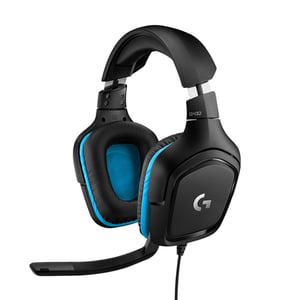 Logitech G 981-000770 Headphones/Headset, Wired, Headband, Gaming, Black, Blue