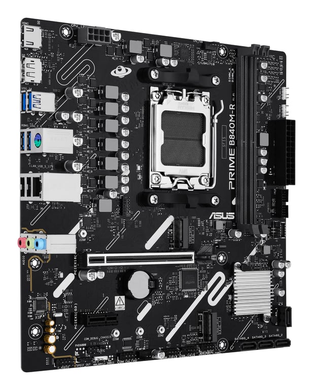 фото Материнская плата Asus Prime B840M-R (90MB1PT0-M0EAY0) 1