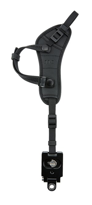JJC HS-PRO1M BLACK Digital Camera Strap, Microfiber, Aluminum, Black
