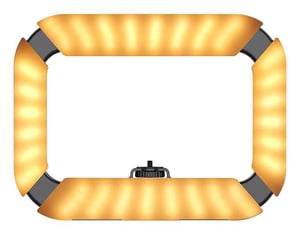 Ulanzi U200 Ring Light Video Rig 2245 Ringlicht mit 200 LEDs