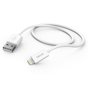 Hama 00173863 Lightning-Kabel 1 m Weiß