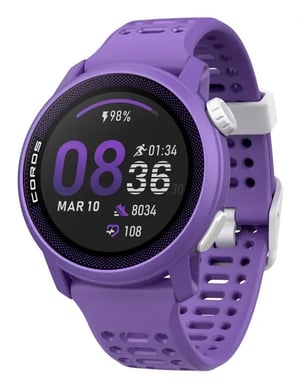 Coros Pace 3 3,05 cm (1.2") LCD Cyfrowy 240 x 240 px Ekran dotykowy Fioletowy Wi-Fi GPS