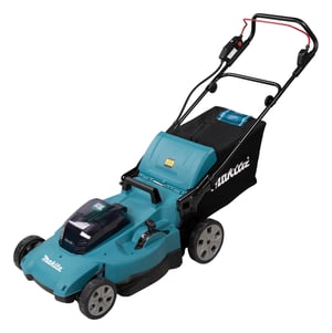 Makita DLM538Z kosiarka Kosiarka do trawnika typu push Bateria Czarny, Niebieski, Metaliczny
