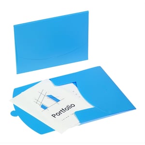 Page 21007-13 Cover Polypropylene (PP) Blue A4