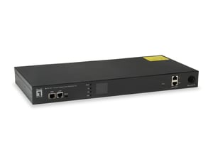 LevelOne IPS-1201E rozdzielacz zasilania PDU 12 x gniazdo sieciowe Czarny