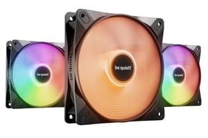 be quiet! LIGHT WINGS LX 120 mm PWM High Speed 3-pack svart Datorchassi Fläkt 12 cm Svart 3 st.