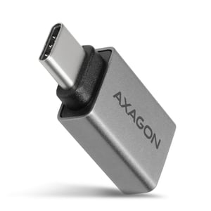 Axagon RUCM-AFA USB Type-C to USB Type-A Adapter, Metallic