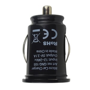 Grab ‘n Go GNG-105 Portable Device Charger, Universal, Black, Automatic Cigarette Lighter