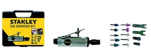 Stanley 160153XSTN Straight Grinder/Die Grinder Straight die grinder, 25,000 RPM, Black, Silver