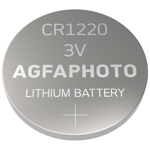 AgfaPhoto 150-803210 Battery for Home Use Disposable CR1220 Lithium Battery
