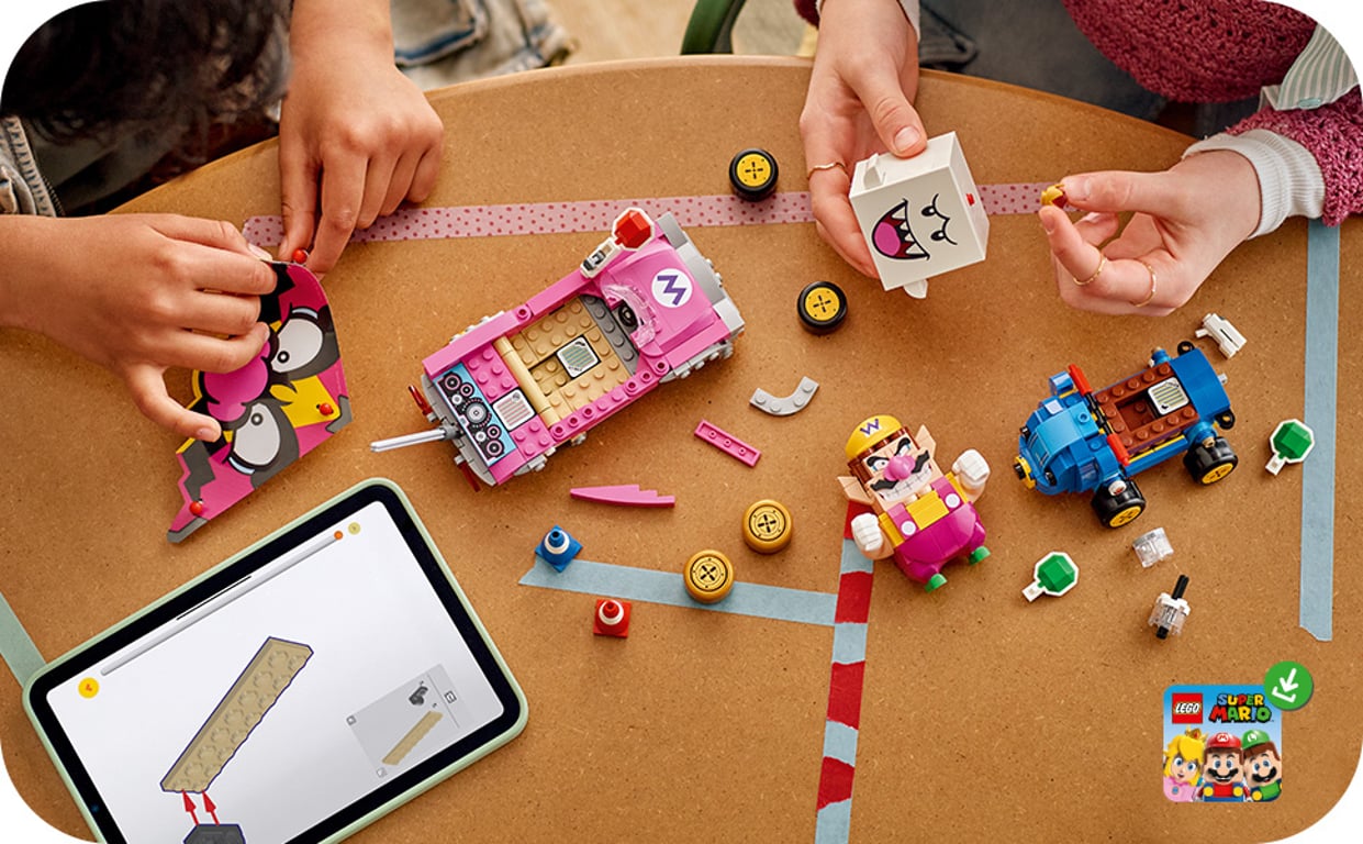 LEGO Super Mario Mario Kart™ — Wario i King Boo