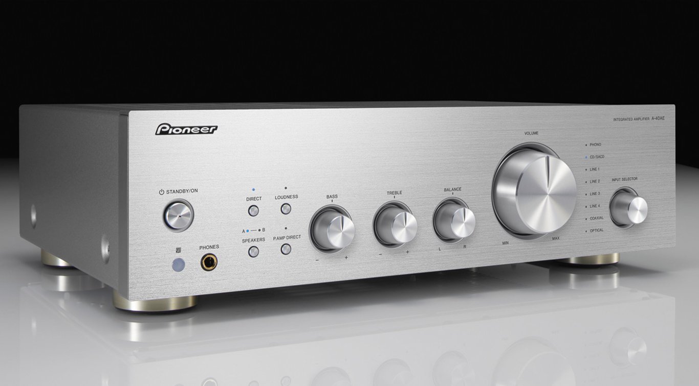 фото Інтегральний підсилювач Pioneer A-40 AE Silver