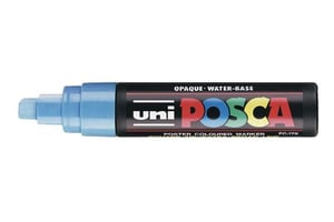 POSCA uni PC-17K marker 1 szt. Końcówka ścięta Niebieski