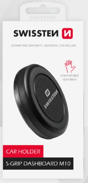 Swissten M10 Uchwyt pasywny Telefon komórkowy/Smartfon Czarny