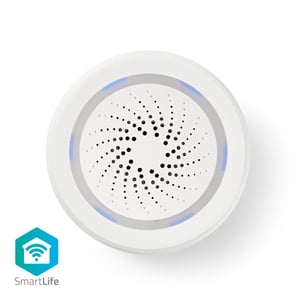 Nedis WIFISI10CWT Siren Wireless Indoor Siren White