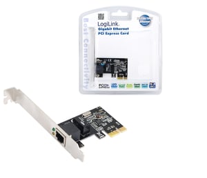 LogiLink Gigabit PCI Express-nätverkskort 1000 Mbit/s