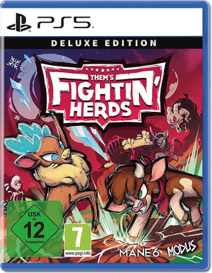 Modus Games Them's Fightin' Herds: Deluxe Edition Chińska uproszczona, Chińska tradycyjna, Niemiecki, Angielski, Hiszpański, Francuska, Włoski, Japońska, koreańska, Portugalski, Rosyjski PlayStation 5