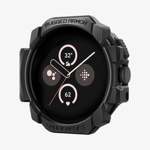 Spigen Pixel Watch 3 (41mm) Case Czarny Termoplastyczne elastomery poliuretanowe (TPU)