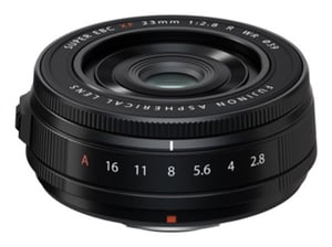 Fujifilm FUJINON XF 23mm F2.8 R WR Bezlusterkowiec Czarny